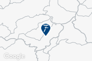 Berghotel Hoher Knochen  kaart