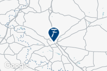 Romanticahotel Blauer Hecht kaart